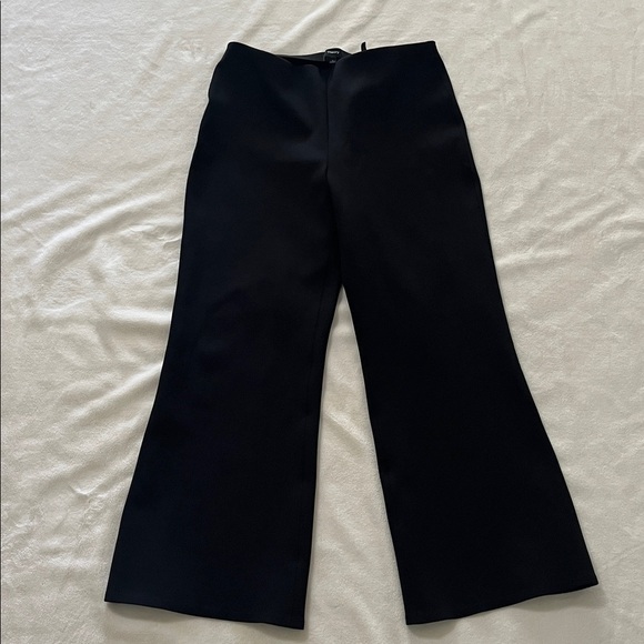 Theory Black Cropped Women's Pants - Picture 2 of 12
